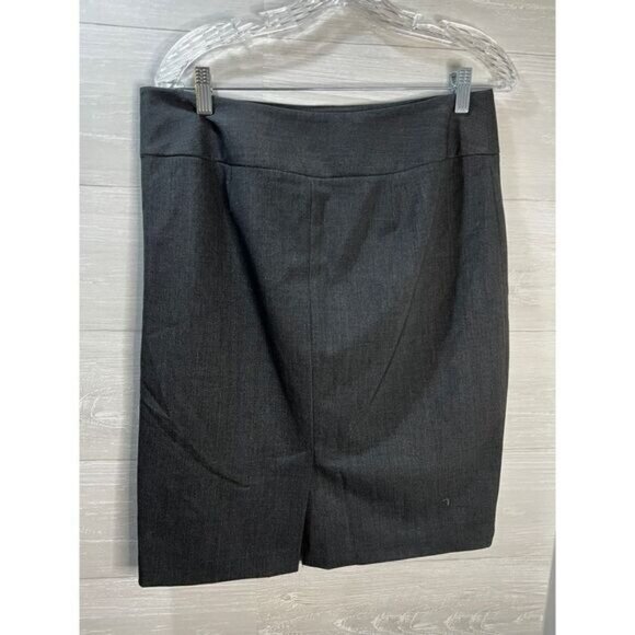 Rafaella Women's Wide Waistband Gray Mini Skirt Size‎ 10 - Picture 2 of 5